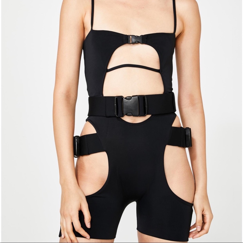 Lipt The Label Black Unitard